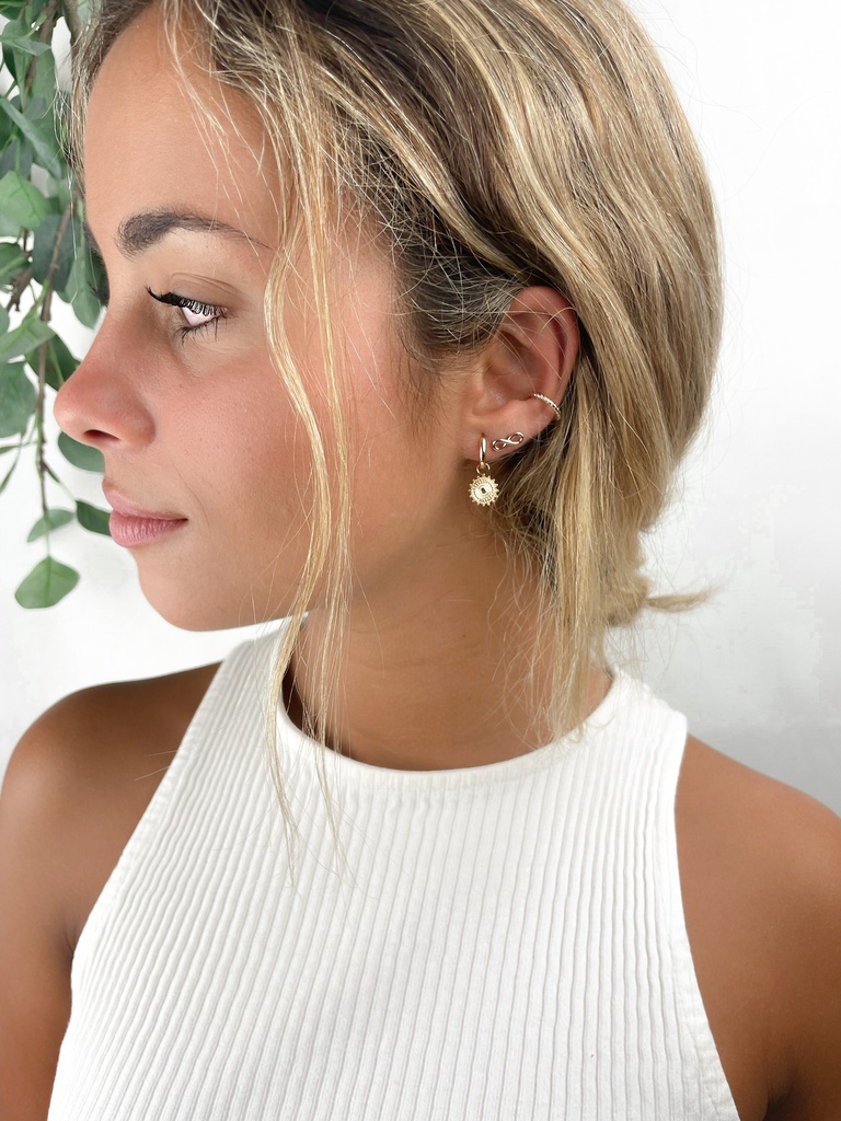 EARCUFF LAURA GOLDEN