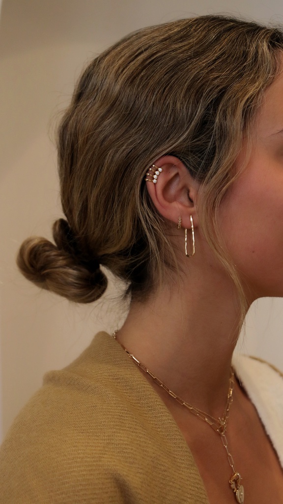 EARCUFF ANGE GOLDEN