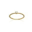 ANILLO ANOUCK WHITE GOLDEN