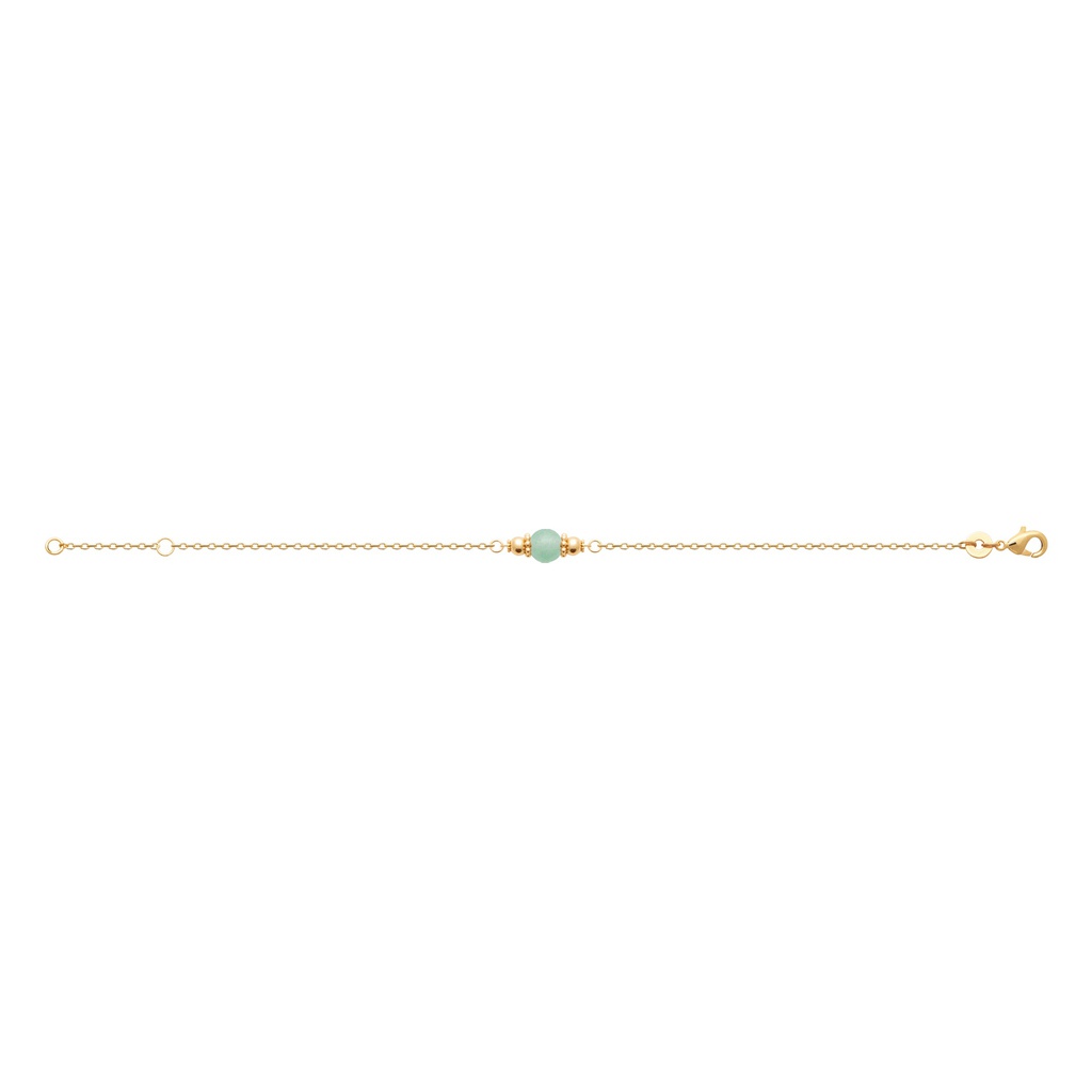 Pulsera Altea aventurina golden