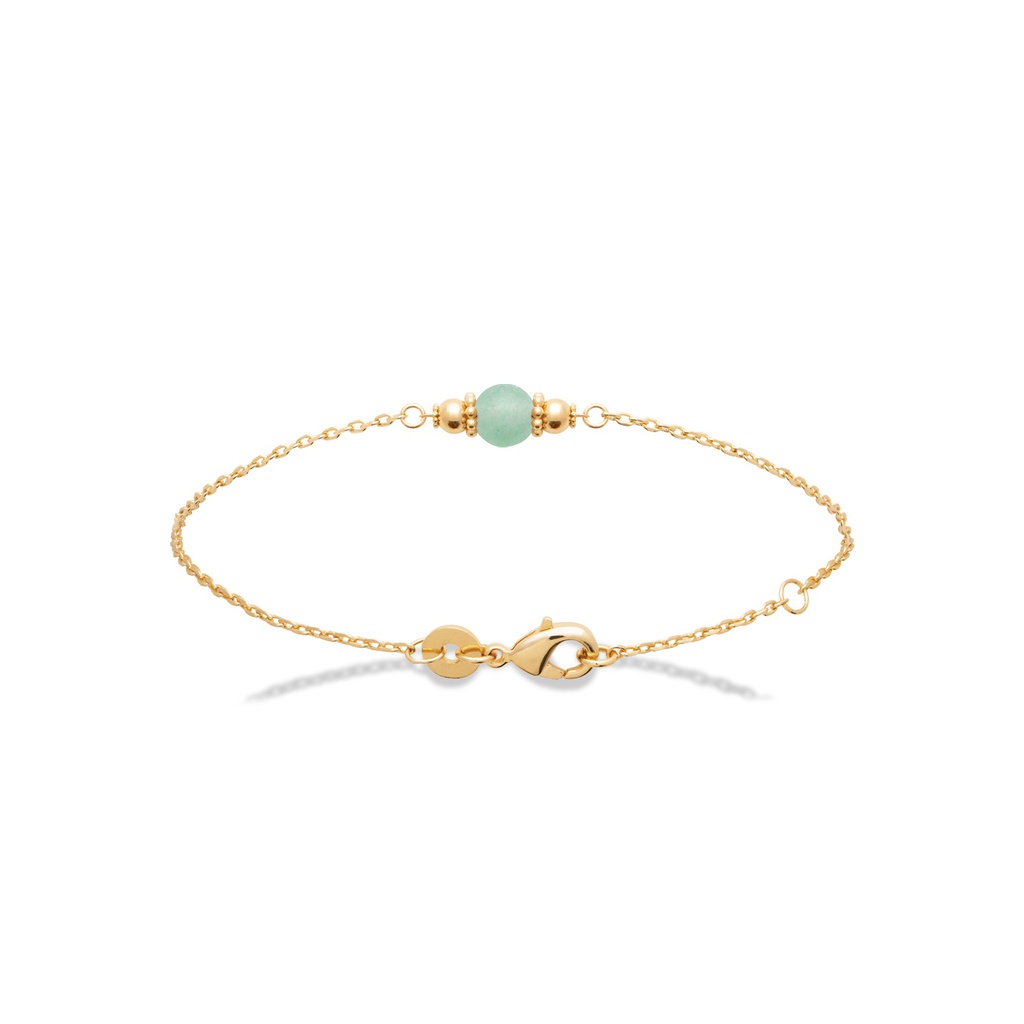 Pulsera Altea aventurina golden