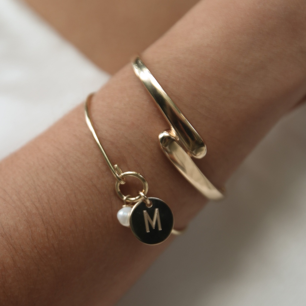 BRAZALETE CHARMS MIA GOLDEN