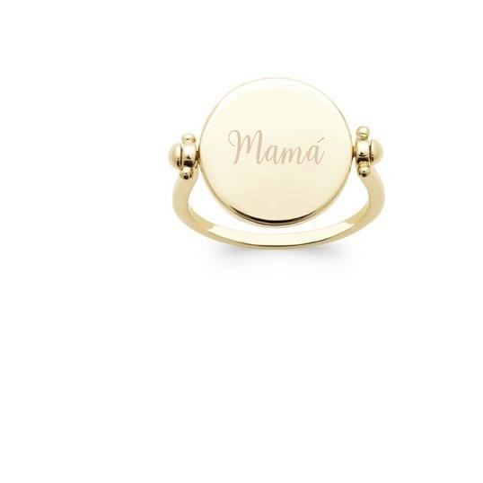 ANILLO WORLD NACRE GOLDEN