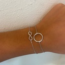 PULSERA INFINITY SILVER