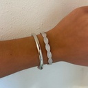 BRAZALETE TRENZA SILVER