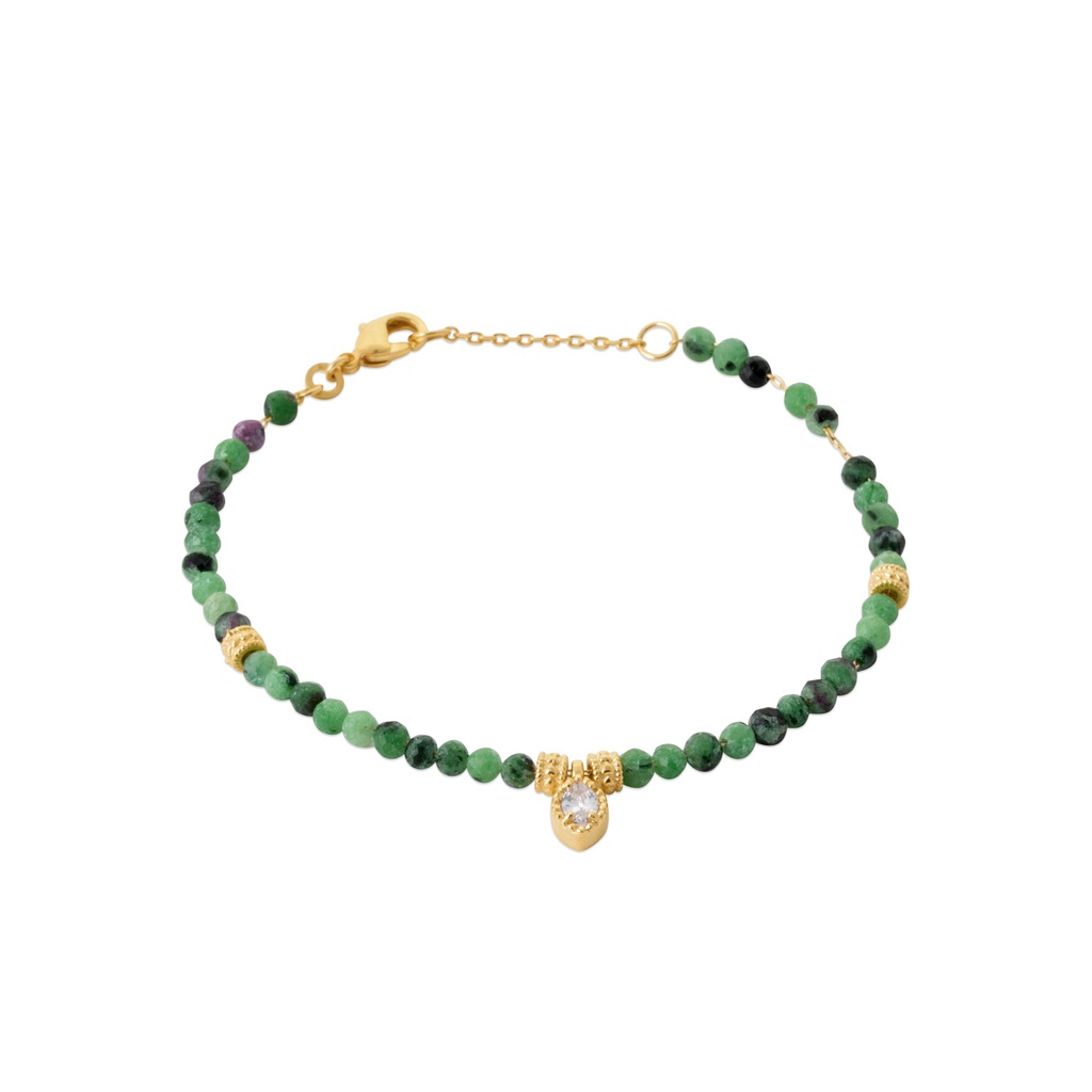 PULSERA ZOISITE MACARELLA