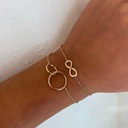 Pulsera INFINITY golden