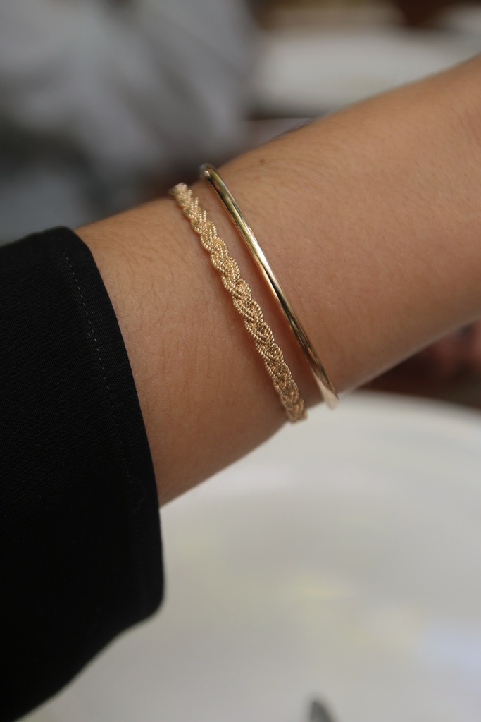 BRAZALETE TRENCITA GOLDEN