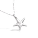 COLLAR STARFISH SILVER