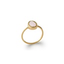 [91022276980CH-50] ANILLO  CRIS CUARZO ROSA GOLDEN (10)