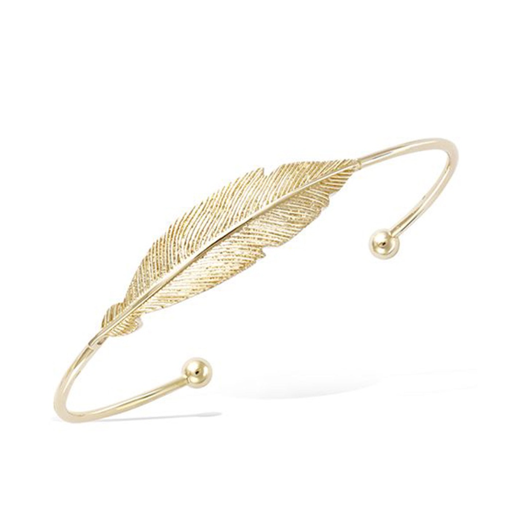 BRAZALETE PLUME GOLDEN