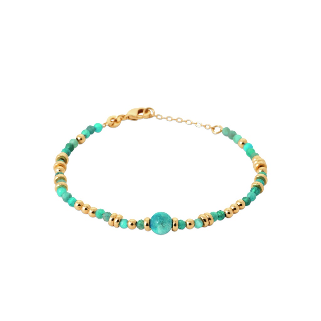 Pulsera Benisa Apatita golden