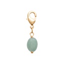 [9108277245CH] CHARM STONE CUARZITA GOLDEN