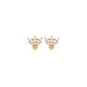 PENDIENTES CROWN GOLDEN