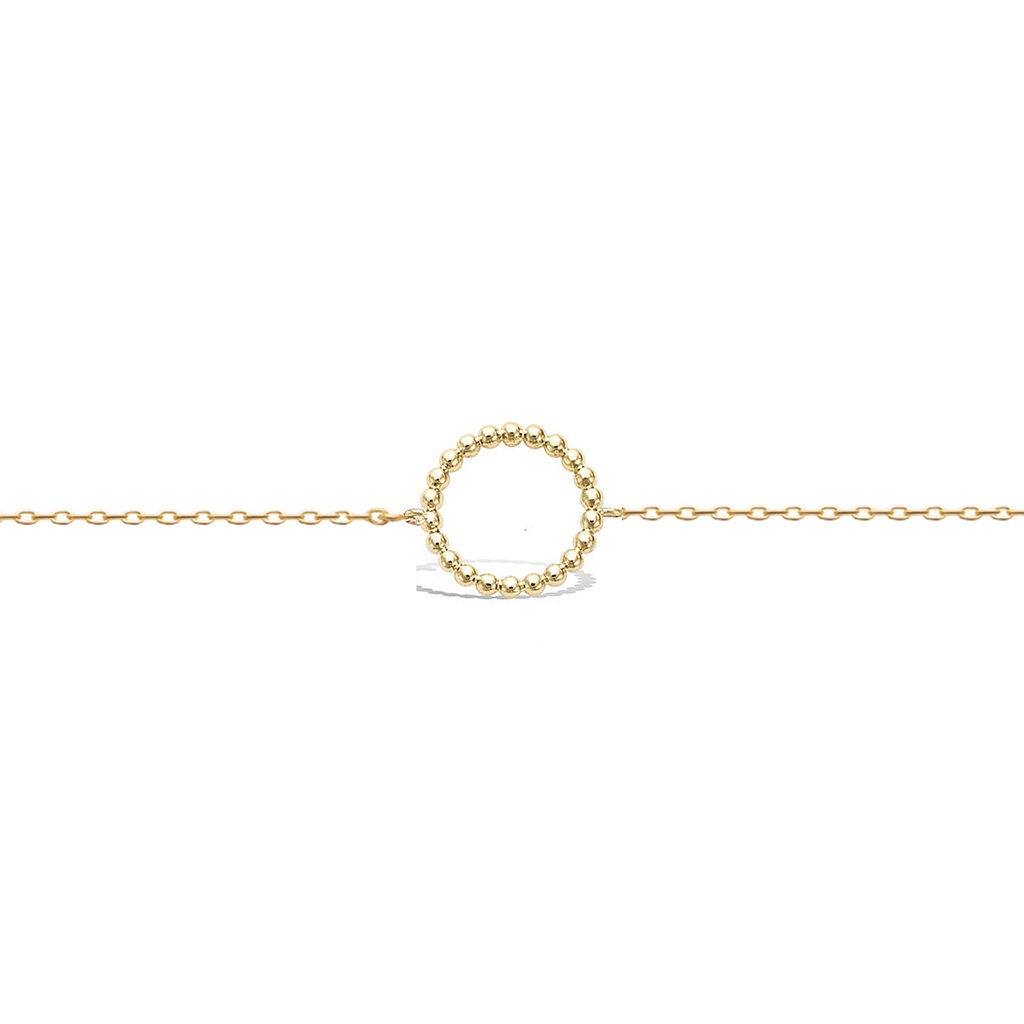 PULSERA CIRCLE GOLDEN