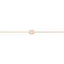 [97312618] PULSERA CRIS CUARZO ROSA GOLDEN