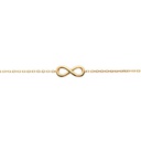 [910492129318ch] Pulsera INFINITY golden