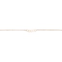 [10564a] PULSERA PERLITAS  GOLDEN