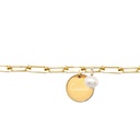 PULSERA VICTORIA PEARLS GOLDEN