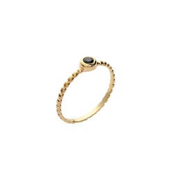 ANILLO LUKA BLACK GOLDEN