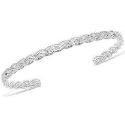 [31hw0200] BRAZALETE TRENCITA SILVER