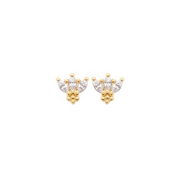 PENDIENTES CROWN GOLDEN