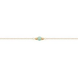 [1497400218ch] PULSERA ALTEA AVENTURINA GOLDEN