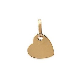 [91032865200CH] COLGANTE CORAZÓN MINI GOLDEN