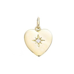 [920362EW1040CH] COLGANTE CONSTELACIÓN HEART GOLDEN