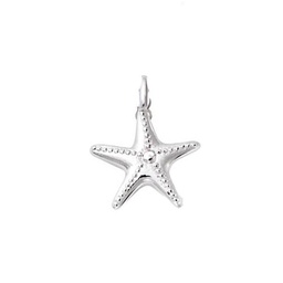 [61EX1240] COLGANTE STARFISH SILVER