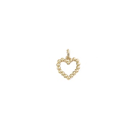 [2362HA0970CH] COLGANTE COEUR BALLS GOLDEN