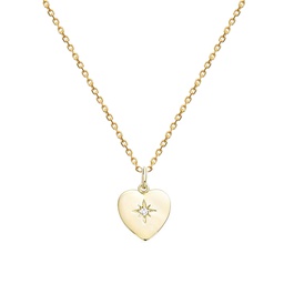 [920362EW1040CH.44] COLLAR CONSTELACIÓN HEART GOLDEN