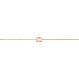 [97312618] PULSERA CRIS CUARZO ROSA GOLDEN